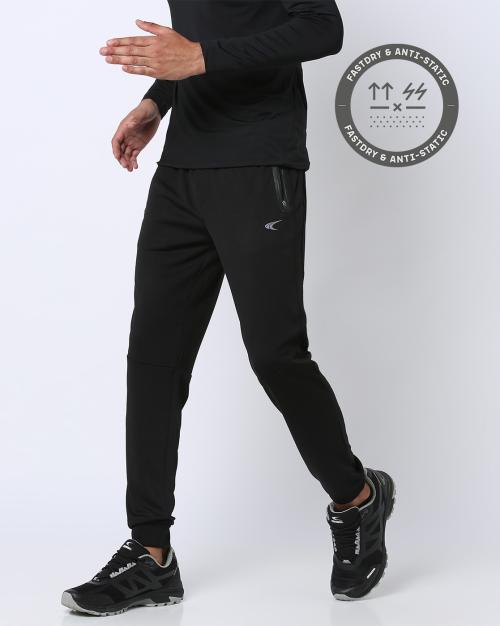Buy Men Hybrid Joggers with Zipper Pockets Online at Best Prices in ...