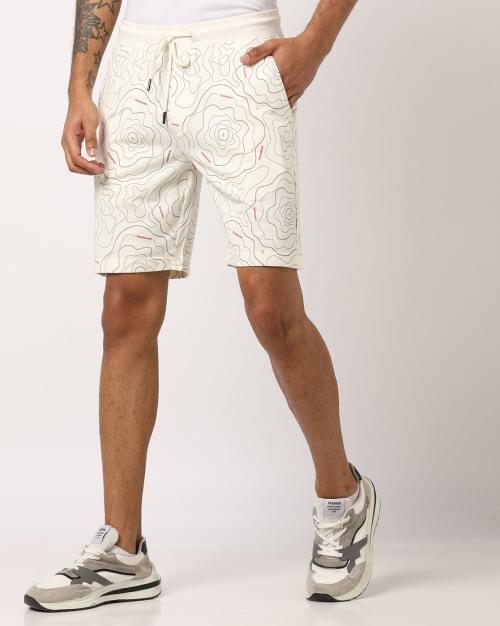 Printed Slim Fit Shorts