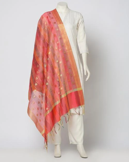 Buy Striped Dupatta with Tassels Online at Best Prices in India JioMart.