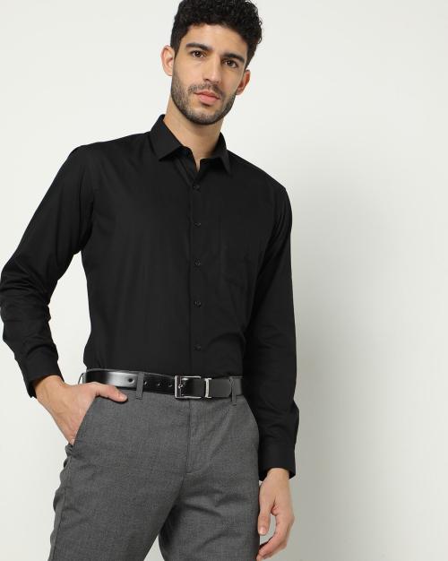 Shirt with Patch Pocket