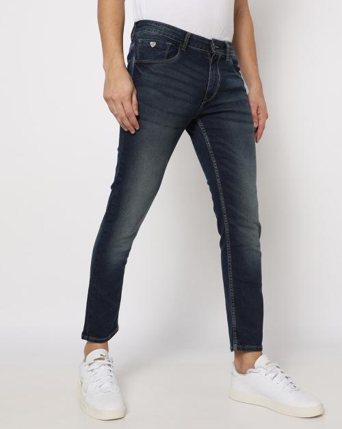 Lightly Washed Skinny Jeans
