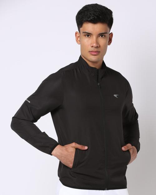 Zip-Front Running Jacket