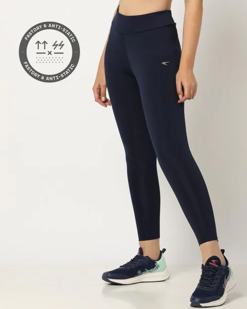 Logo Print Sports Leggings