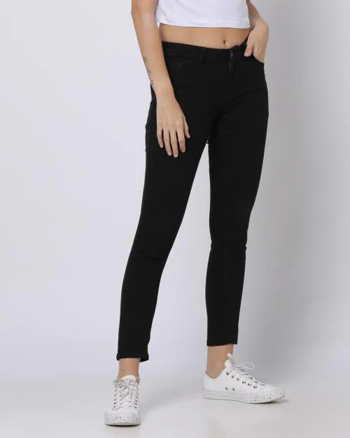 Women Mid-Rise Skinny Fit Jeans