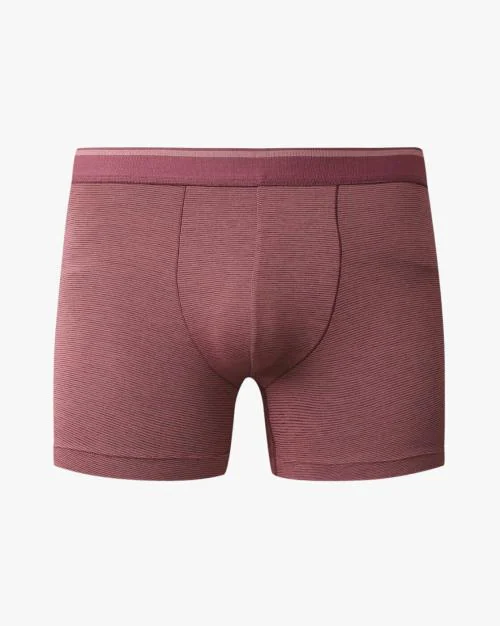 Striped Trunks with Elasticated Waist