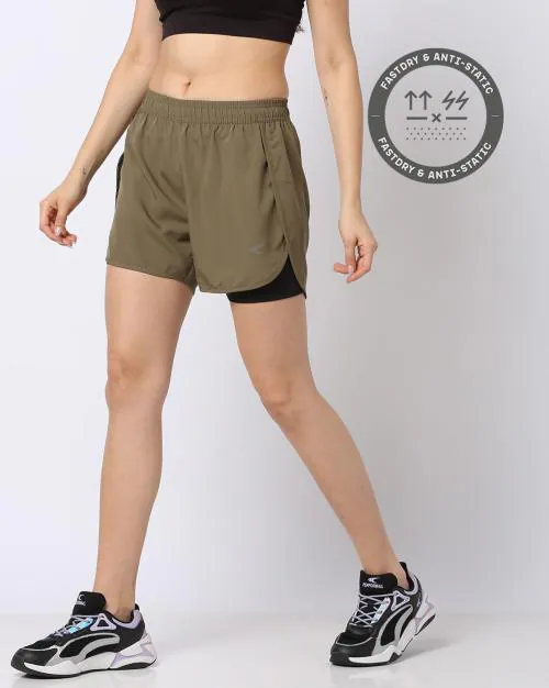 Duo Layered Running Shorts