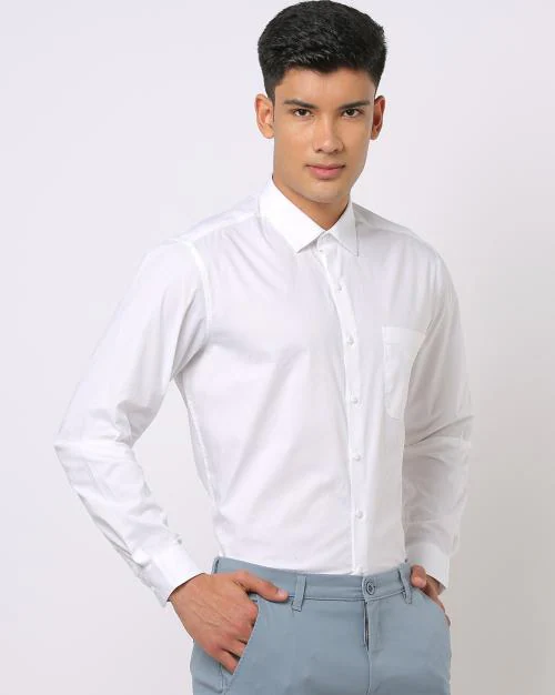 Buy Men Slim Fit SpreadCollar Shirt Online at Best Prices in India JioMart.