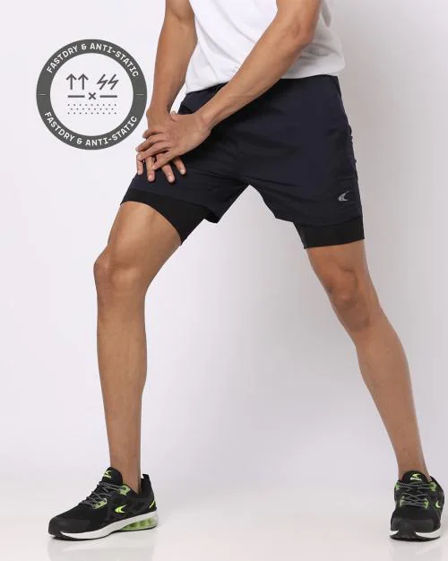 Buy Fastdry Shorts with Placement Logo Online at Best Prices in India ...