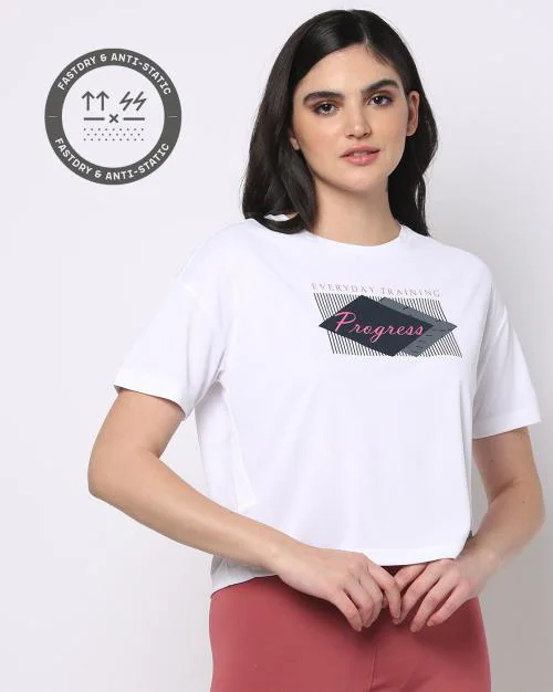 Printed Crew-Neck T-Shirt