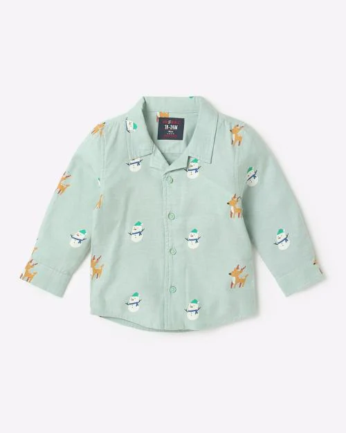 Printed Full-Sleeve Shirt