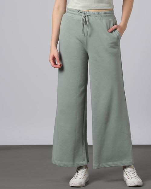 Flared Track Pants with Insert Pockets