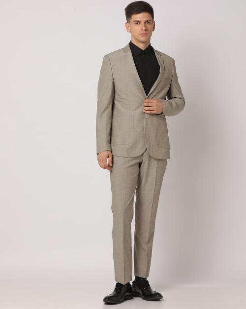 Slim Fit 2-Piece Suit Set