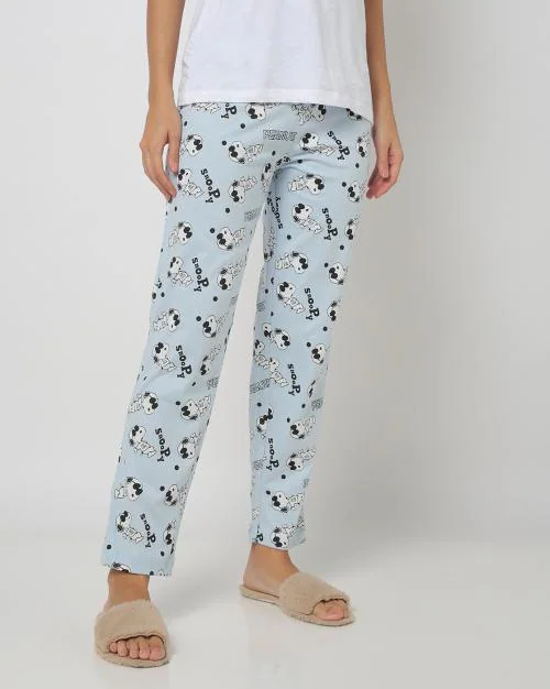 Snoopy Print Cotton Pyjamas