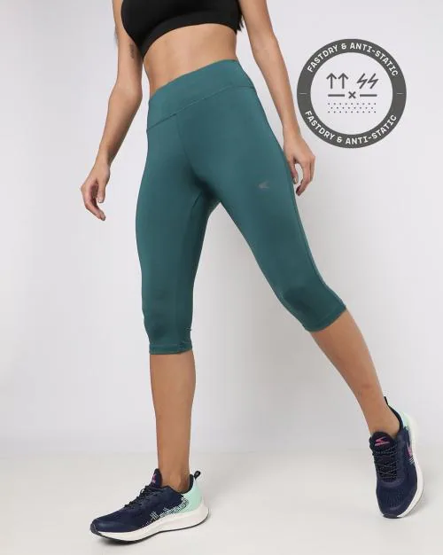 Training Capris with Elasticated Waist