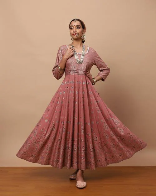 Floral Print Fit & Flare Dress