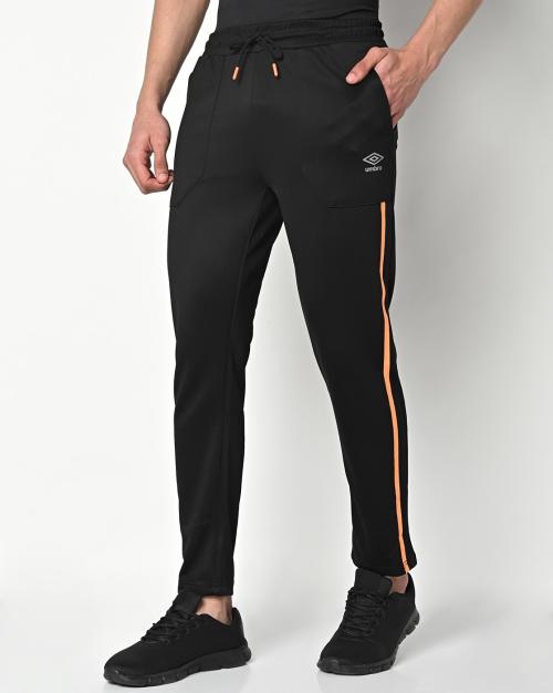 Buy Men Track Pant with Elasticated Drawstring Waist Online at Best