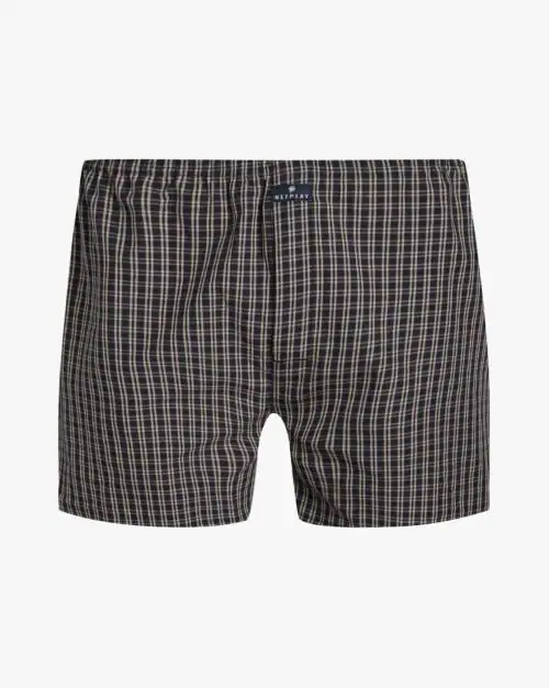Checked Cotton Boxer