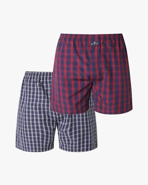 Pack of 2 Checked Boxers