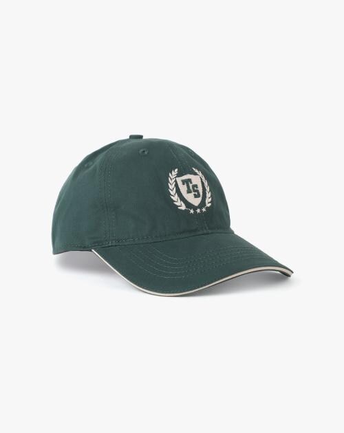 Embroidered Baseball Cap with Tuck Strap Closure