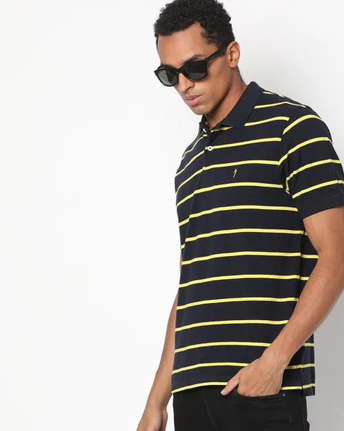 Striped Polo T-shirt