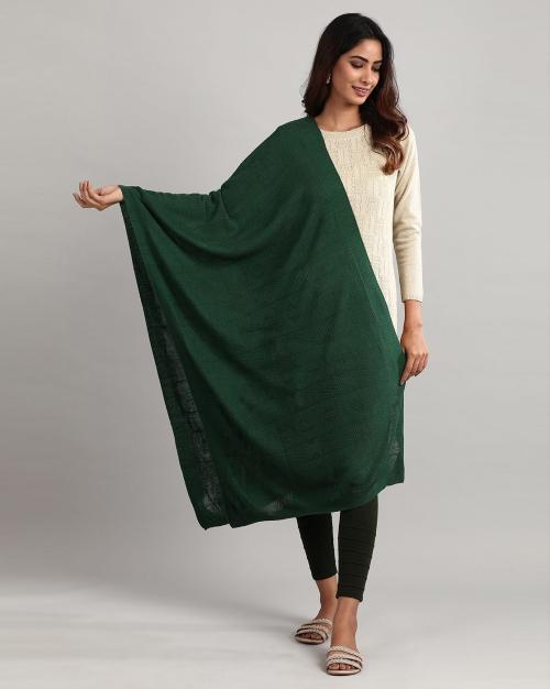 Textured Dupatta with Ribbed Edges JioMart