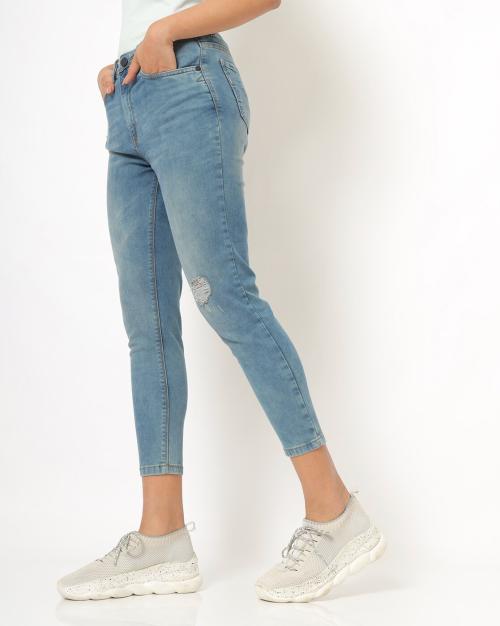Distressed Skinny Jeans