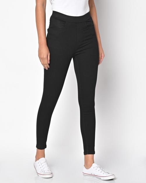 Skinny Fit Ankle-Length Jeans