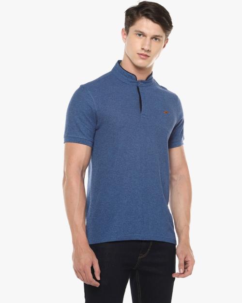 Mandarin Collar T-shirt
