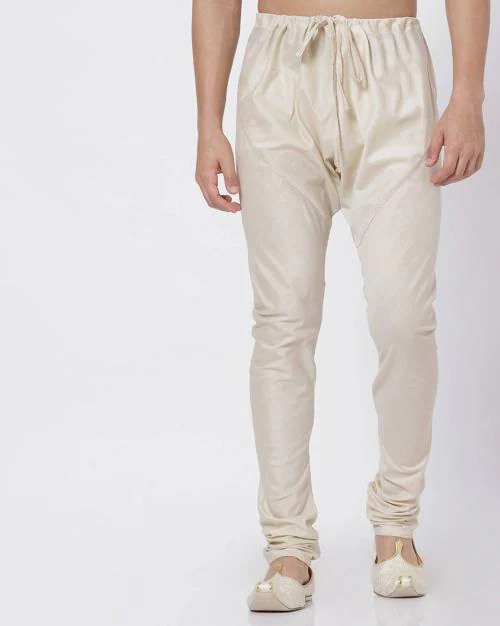 Churidar with Drawstring Waist