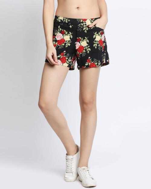 Floral Print Shorts