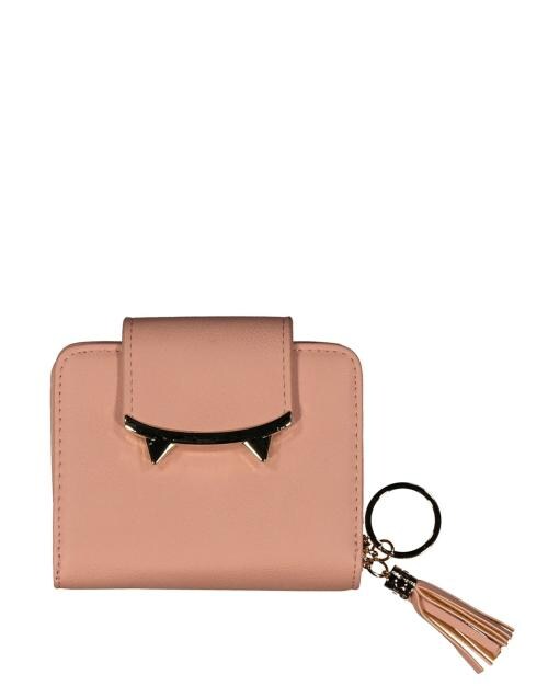 Bi-Fold Wallet with Snap-Button Closure