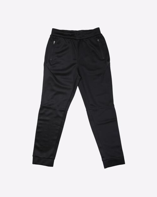 Typographic Print Straight Track Pants