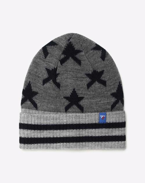 Star Print Winter Cap