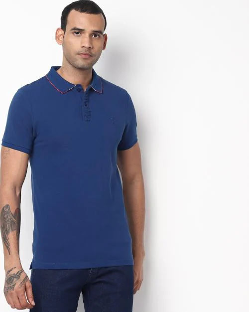 Buy Slim Fit Polo Tshirt Online at Best Prices in India JioMart.