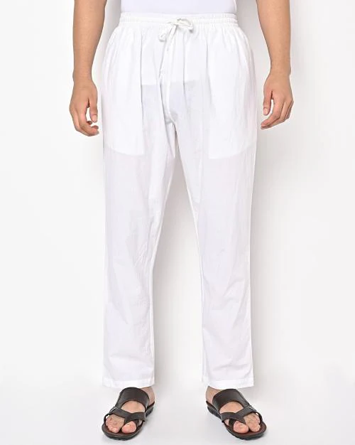 Pyjamas with Elasticated Drawstring Waist