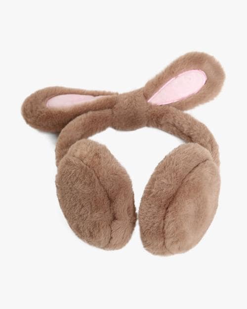 Bunny Bow Ear Muffs