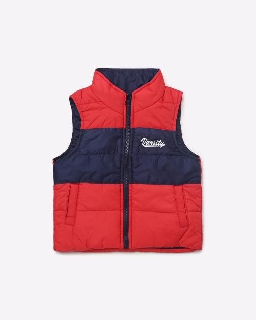 Colourblock Quilted Jacket