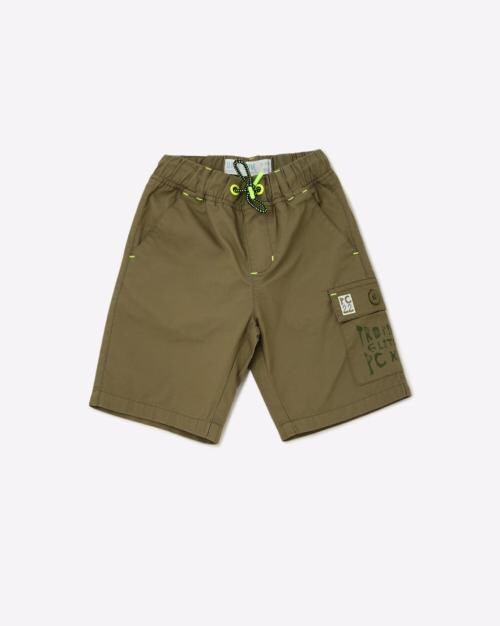 Cargo Shorts with Elasticated Waist