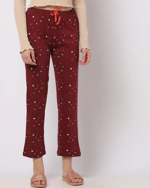 Printed Pyjamas with Elasticated Drawstring Waist