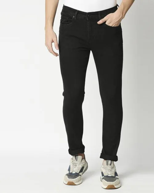 Buy Washed Slim Fit Jeans Online at Best Prices in India JioMart.