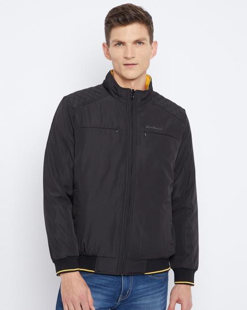 Quilted Slim Fit Reversible Jacket