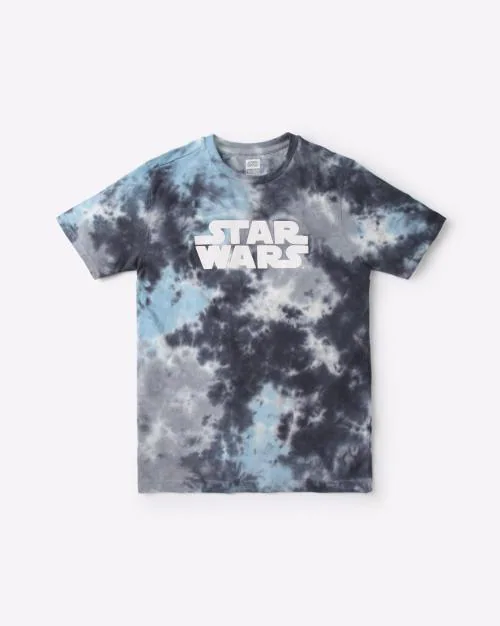 Star Wars Tie & Dye Round-Neck T-Shirt