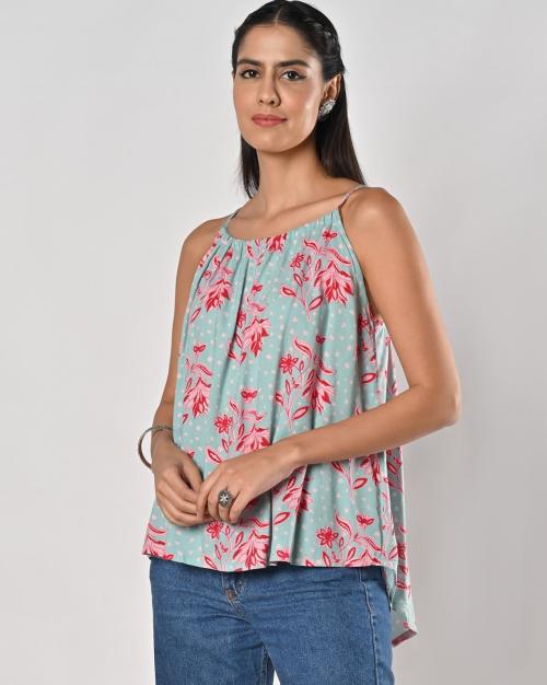 Women Floral Print Cami Top