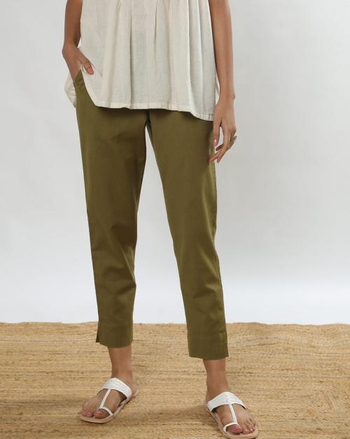 Women Pants with Insert Pockets