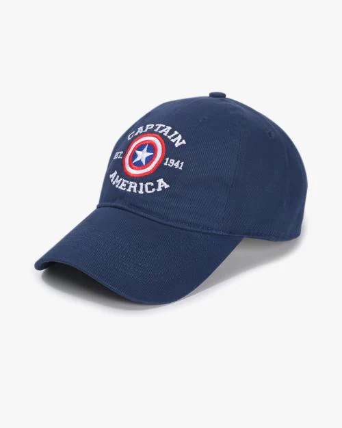 Men Captain America Embroidered Baseball Cap