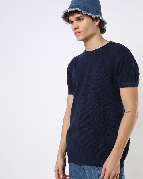 Regular Fit Cotton Crew-Neck T-Shirt