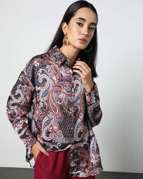 Women Paisley Print Shirt