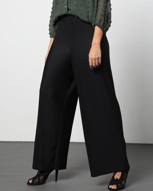 Women Striped Relaxed Fit Palazzos