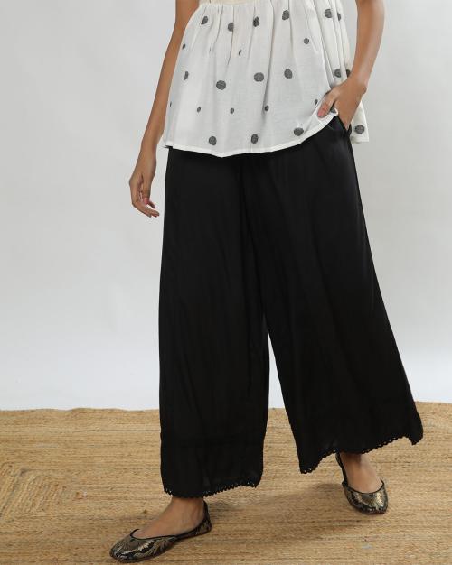 Palazzo with Insert Pocket