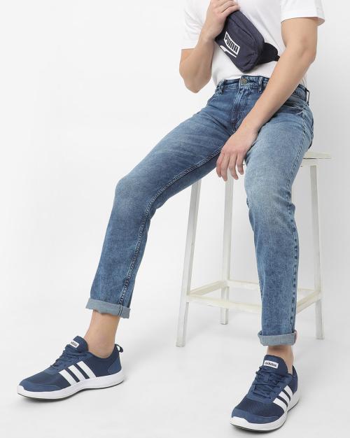 Light-Wash Skinny Jeans